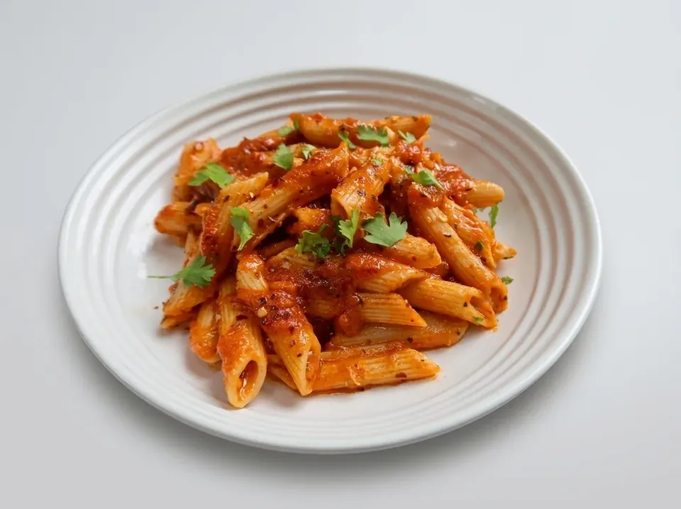 The same plate after Clean background: background removed, dish sharpened and centred