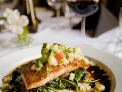 Grilled Atlantic Salmon